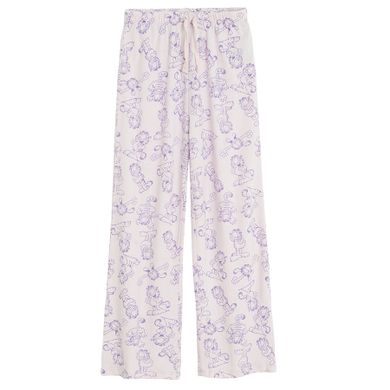 Cool Club, Pijama pentru fete, violet, imprimeu Garfield