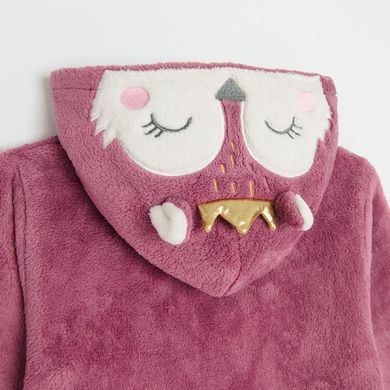 Cool Club, Pijama-salopeta cu gluga pentru fete, claret