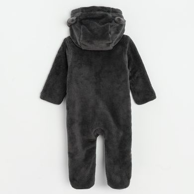 Cool Club, Pijama tip salopeta cu gluga pentru baieti, granit, imprimeu Batman