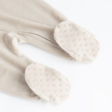 Cool Club, Pijama tip salopeta pentru bebelusi, rosu-bej