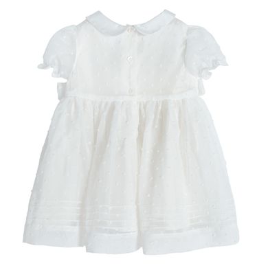 Cool Club, Rochie cu maneca scurta pentru fete, alb