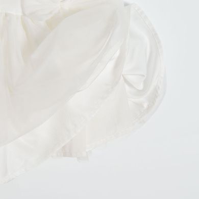 Cool Club, Rochie cu maneca scurta pentru fete, alb