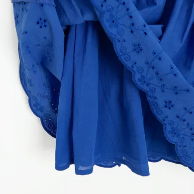 Cool Club, Rochie cu maneca scurta pentru fete, albastru