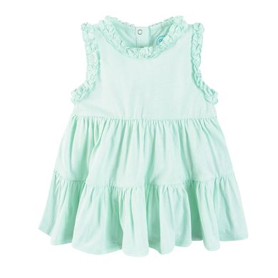 Cool Club, Rochie fara maneci pentru fete, roz, verde-menta, set 2 buc..