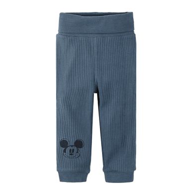 Cool Club, Set pentru baieti, body cu maneca lunga, pantaloni, mix de culori, imprimeu Mickey Mouse