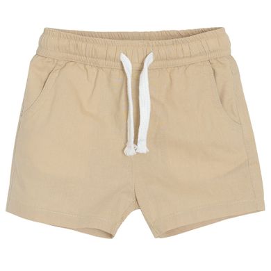 Cool Club, Set pentru baieti, Camasa cu maneca scurta, Pantaloni scurti, bej