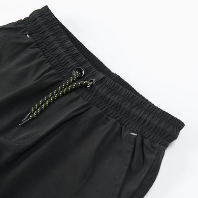 Cool Club, Set pentru baieti, colanti sport, pantaloni scurti, negru, imprimeu Ready