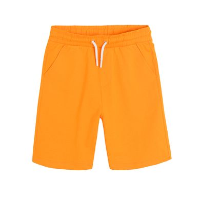 Cool Club, Set pentru baieti, Tricou, Pantaloni scurti, alb-portocaliu