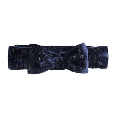 Cool Club, Set pentru fete, rochie cu maneca lunga, bentita, bleumarin