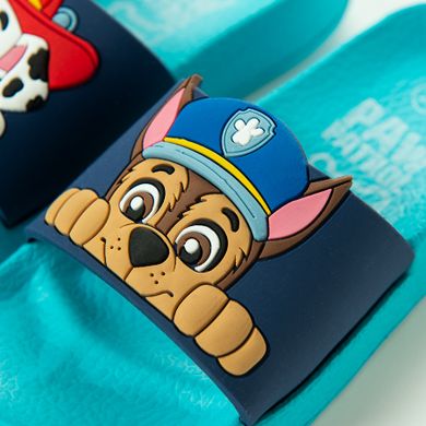 Cool Club, Slapi pentru baieti, albastru, imprimeu Paw Patrol