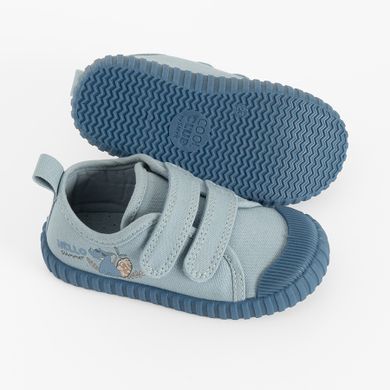 Cool Club, Tenisi pentru baieti, albastru, talpa Barefoot
