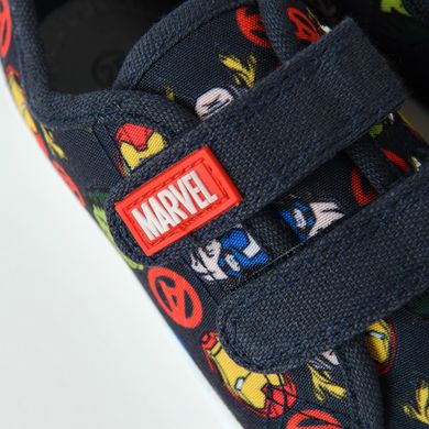 Cool Club, Tenisi pentru baieti, bleumarin, imprimeu Marvel Super Heroes