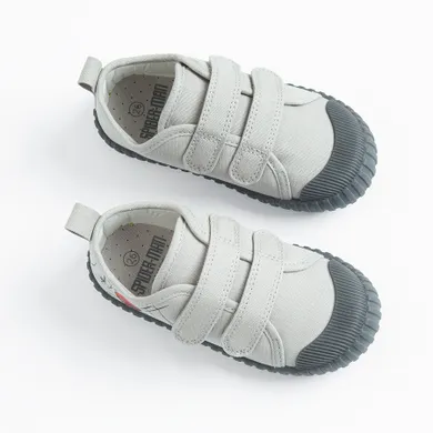 Cool Club, Tenisi pentru baieti, gri, talpa Barefoot, imprimeu Spider-Man