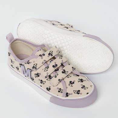 Cool Club, Tenisi pentru fete, bej, imprimeu Minnie Mouse