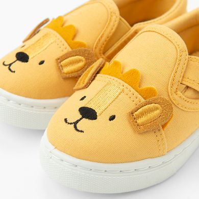 Cool Club, Tenisi tip slip on pentru baieti, mustar