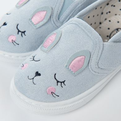 Cool Club, Tenisi tip slip on pentru fete, albastru