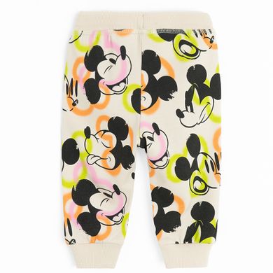 Cool Club, Trening pentru baieti, bej, imprimeu Mickey Mouse
