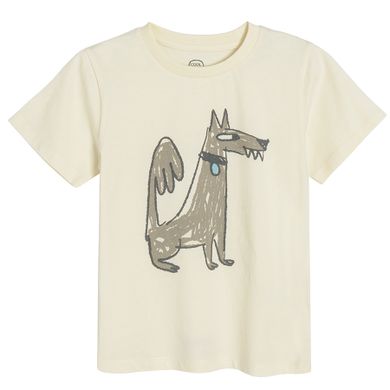 Cool Club, Tricou pentru baieti, verde, ecru, set 2 buc.