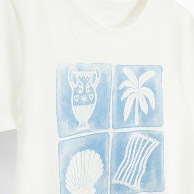 Cool Club, Tricou pentru fete, alb