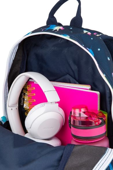 CoolPack, Toby, rucsac pentru scoala cu 1 compartimente, Blue Unicorn