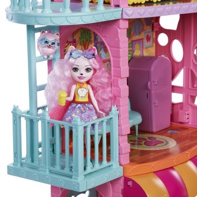 Enchantimals, Casuta de oras cu cafenea, set papusa cu accesorii