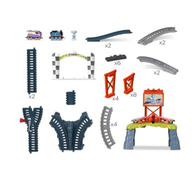 Fisher-Price, Thomas & Friends, Race for the Sodor Cup, set de joaca cu locomotiva