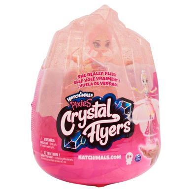 Hatchimals, Pixies Crystal Flyers, zana zburatoare, roz