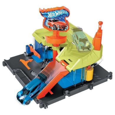Hot Wheels City, Downtown Express Car Wash, set de joaca