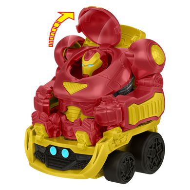 Hot Wheels, Racerverse, Transporter Hulkbuster pentru 10 masini