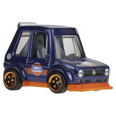 Hot Wheels, Tooned Gulf Racing, Volkswagen Golf Mk1, masina