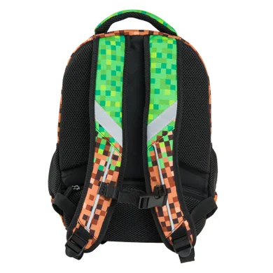 Kayokki, rucsac pentru scoala cu 1 compartiment, Pixeli