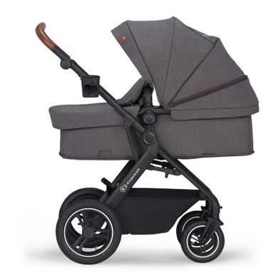 Kinderkraft, B-Tour, carucior pentru copii multifunctional 3in1, gri