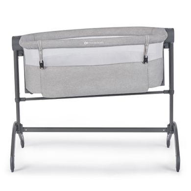 Kinderkraft, Bea, patut atasabil (co-sleeper) 2in1, gri