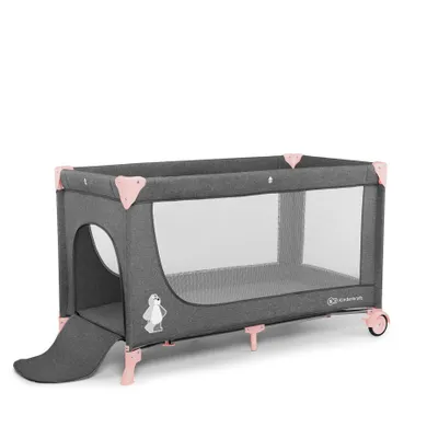 Kinderkraft, Joy, patut de calatorie, fara accesorii, roz