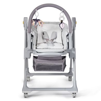 Kinderkraft, Lastree, scaun de masa, gri
