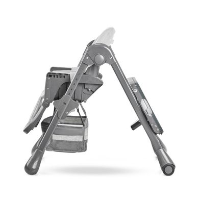 Kinderkraft, Tastee, scaun inalt pliant pentru hranire, Grey