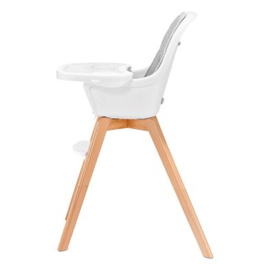 Kinderkraft, Tixi, scaun de masa 2in1, gri