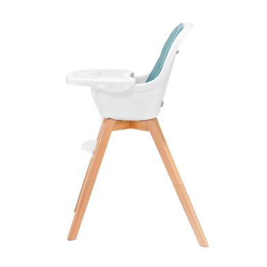 Kinderkraft, Tixi, scaun de masa 2in1, turcoaz