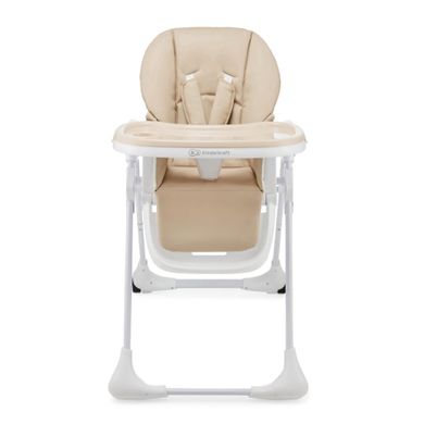 Kinderkraft, Tummie, scaun de masa pliabil 2 in 1, Beige