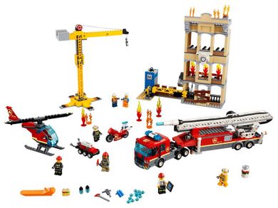 LEGO City Fire, Divizia pompierilor din centrul orasului, 60216