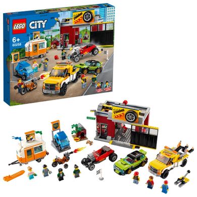 LEGO City Nitro Wheels, Atelier de tuning, 60258
