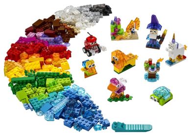 LEGO Classic, Caramizi transparente creative, 11013