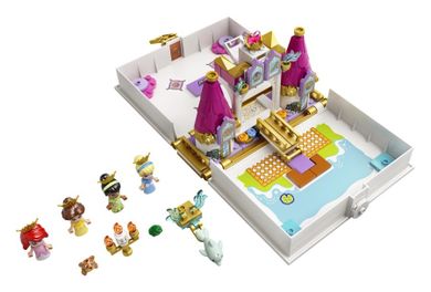 LEGO Disney Princess, Aventura lui Ariel, Belle, Cenusareasa si Tiana din cartea de povesti, 43193