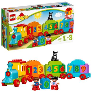 LEGO DUPLO Creative Play, Trenul cu numere, 10847