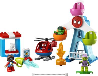 LEGO DUPLO, Omul Paianjen si amicii: aventura in Parcul de distractii, 10963
