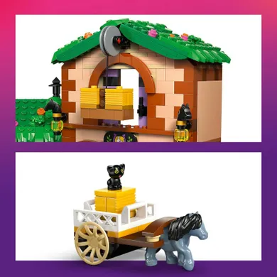 LEGO LEGO Friends, Ferma si grajd pentru ponei, 42654