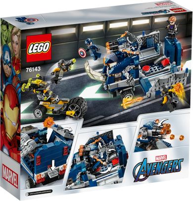 LEGO Marvel Avengers Movie, Razbunatorii - distrugerea camionului, 76143