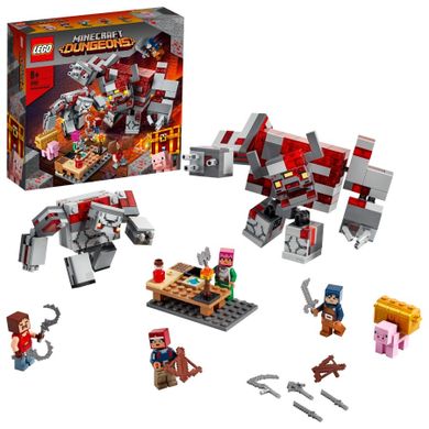 LEGO Minecraft, Batalia pentru piatra rosie, 21163