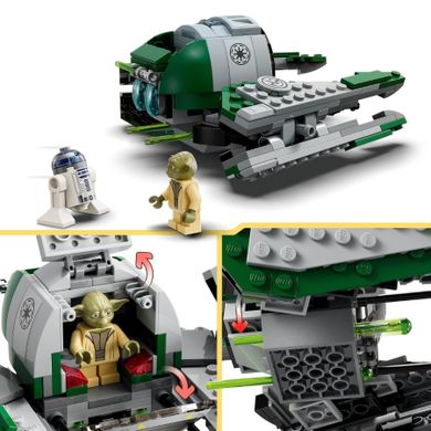 LEGO Star Wars, Jedi Starfighter al lui Yoda, 75360