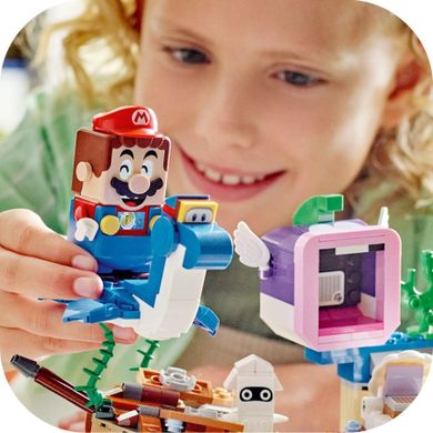 LEGO Super Mario, Set de extindere - Aventura lui Dorrie la epava scufundata, 71432